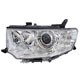 Farol principal - TYC - Mitsubishi L-200 Cabine Dupla Triton GL 4X2 MT 2.4 16V Flex de 2013 at 2015 - L200 Triton 2013 at 2016 - lado do motorista - cada (unidade) - 21931