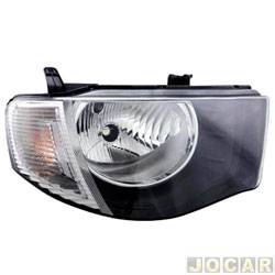 Farol principal - TYC - L200 Triton 2007 at 2016 - cristal (branco) - lado do passageiro - cada (unidade) - 15134