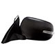 Retrovisor externo - importado - Mitsubishi L-200 Cabine Dupla Triton HLS 4X2 MT 2.4 16V Flex de 2014 at 2016 - L200 Triton 2014 at 2016 - eltrico com pisca - retrtil (Power foldway) - preto - lado do motorista - cada (unidade) - YT8202CEBHL-LD