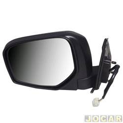 Retrovisor externo - importado - L200 Triton 2007 at 2012 - eltrico - preto - lado do motorista - cada (unidade) - YT7231BEL