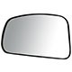 Lente do retrovisor com base - importado - Tiida 2007 at 2010 - sem aquecimento - lado do motorista - cada (unidade) - 26771