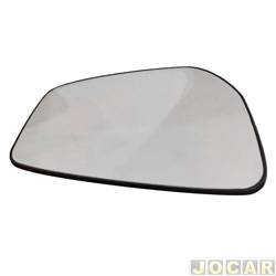 Lente do retrovisor com base - importado - Versa 2020 em diante - com aquecedor e ponto cego - lado do motorista - cada (unidade) - 31707