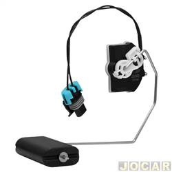 Boia sensor nivel do tanque combustvel - NGK - <b>Nissan March SV 1.6 16V CVT Flex 4P de 2015 em diante</b> - March/Versa 2011 at 2016 - Flex - cada (unidade) - FLN2-V009