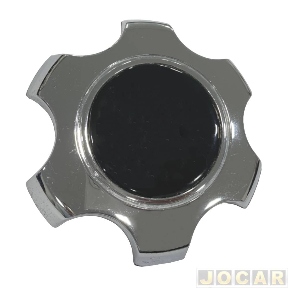 Calota do centro da roda Chevrolet - Blazer 1997 até 2011 - roda espelhada - 93249261 - cada (unidade)