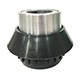 Cubo para volante - Wega - Ford Fiesta Hatch Class 1.0 mpi 2P de 1998 at 1999 - Fiesta 1996 at 2002 - Ka 1997 at 2007 - Ranger 1994 at 1998 - capa de alumnio - encaixe sextavado - cada (unidade) - WP-131