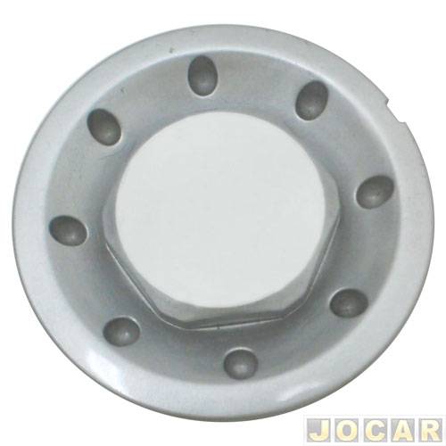 Calota do centro da roda Volkswagen - Emblemax - Gol 1995 até 1997 - alumínio - cada (unidade) - 30110/0