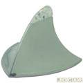 Antena do teto - traseira - Mod. Tubaro - iluminada -verde/cromado - adesiva - cada (unidade)