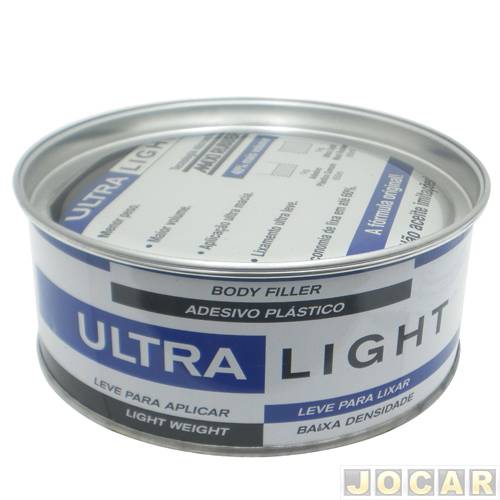 Massa plástica Maxi Rubber ultra light 495g cada (unidade) Jocar Armario Ferramentas Marcon ~ Massa plástica Maxi Rubber ultra light 495g cada (unidade) Jocar