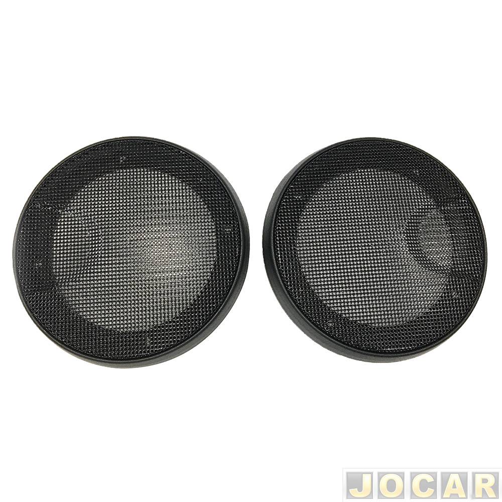 Tela do alto-falante - Permak - redonda 5 - modelo Premier - par - 114/K