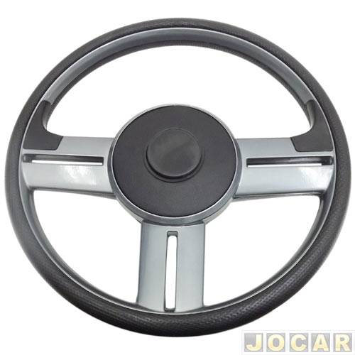 Volante - alternativo - Mas Injeções - Gol/Saveiro/Parati/Voyage todos os modelos - Rallye - grafite - cada (unidade) - MAS2902GF