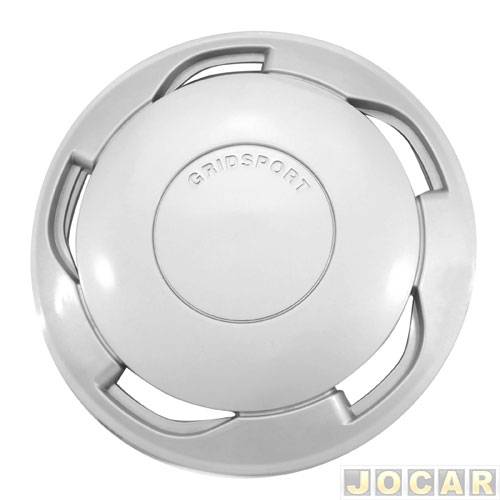 Calota aro 14 Volkswagen - Grid - Futura Gol - prata - cada (unidade) - 100AR-PTA-U