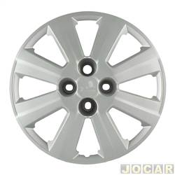 Calota aro 14 Chevrolet - Grid - Agile 2009 em diante - prata - cada (unidade) - 109CB-PTA-U