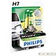 Lmpada do farol principal - Philips - ColorVision Torcida - H7 - 12V - 55W - verde - 60% mais luz - cada (unidade) - H7-12972_GREEN
