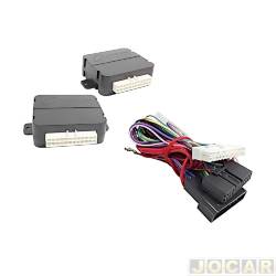 Mdulo do vidro eltrico - Quantum - <b>Nissan March SV 1.6 16V Flex 4P de 2011 at 2014</b> - March 2011 at 2014 - antiesmagamento - cada (unidade) - LV9FC151-SL