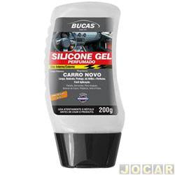 Silicone - Rodabrill - Gel - carro novo - 200g - cada (unidade) - 14429