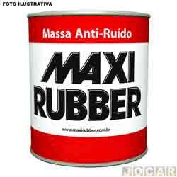 Massa anti-ruído - Maxi Rubber - 1300Kg - preta - cada (unidade)