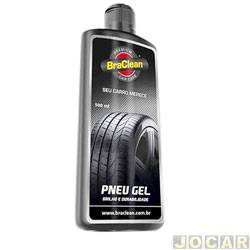 Limpa pneu - BraClean - Pneu Gel - 500mL - cada (unidade) - PG-500