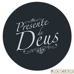Capa de estepe - Comix Acessrios - <b>Ford EcoSport XLS 1.6 8V Flex de 2007 at 2012</b> - EcoSport/CrossFox/AirCross/Spin - Presente de Deus - cada (unidade) - CC565