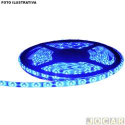 Adesivo com LEDs - Autopoli - 50 cm - azul - cada (unidade) - 705865
