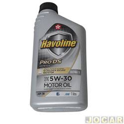 leo do motor - Havoline (Texaco) - Pro DS Ultra S - SAE 5W-30 API SN - sinttico - 1L - cada (unidade) - 706042