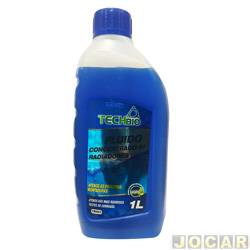 Aditivo para radiador - Techbio - base de etilenoglicol - azul - 1L - cada (unidade) - TB 003