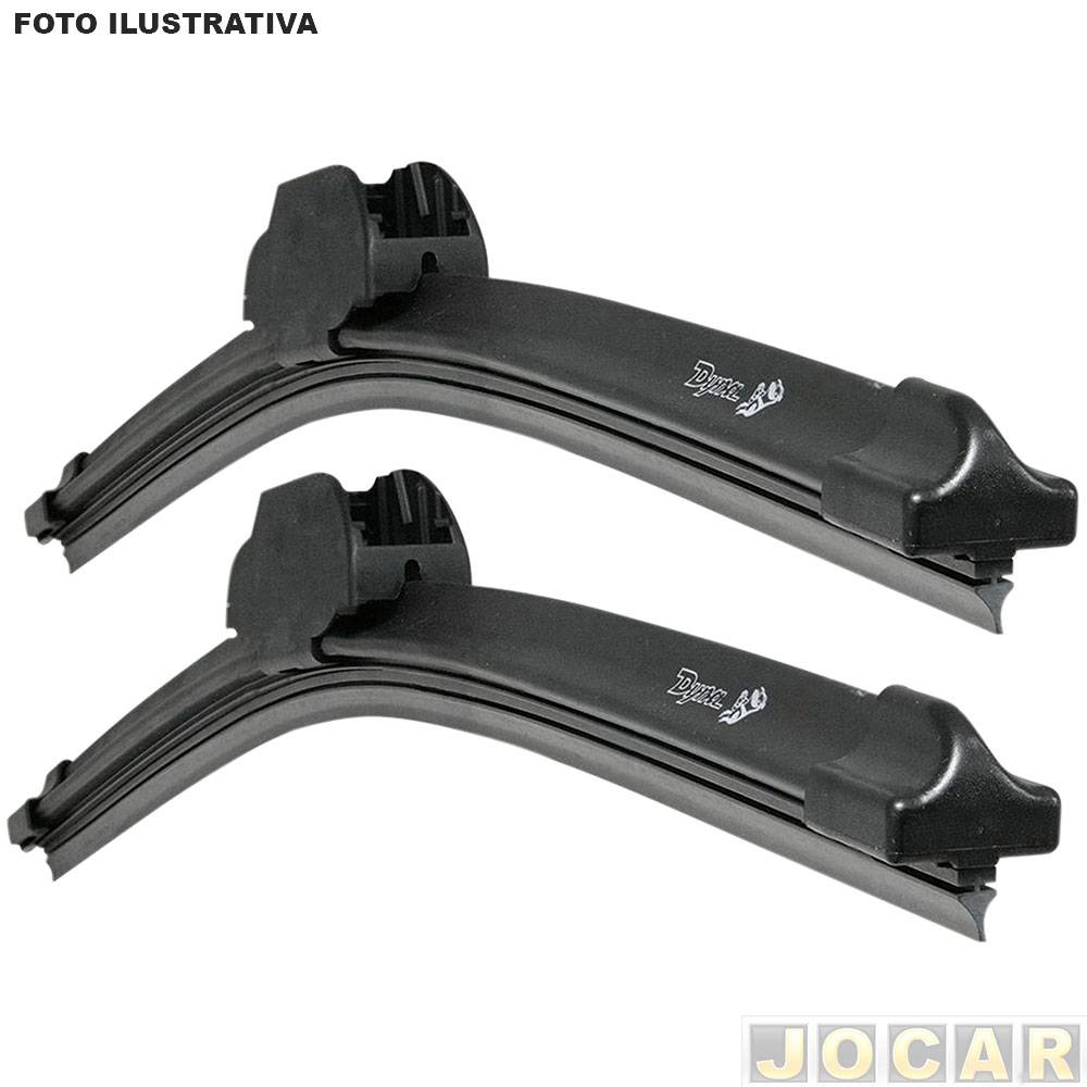 Palheta Parabrisa Chevrolet Agile 2011 a 2015 Silicone Par - 672208 -  Homologacao