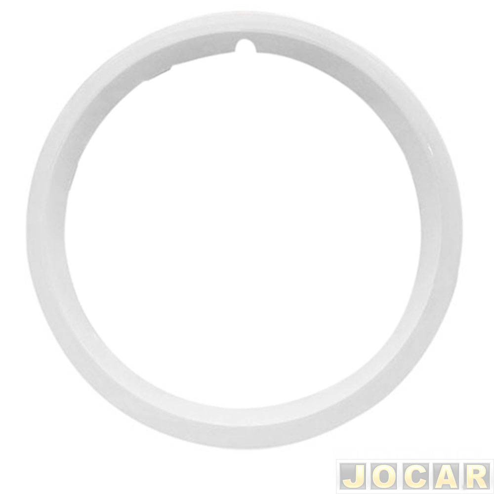 Aro para rodas - NK Brasil - aro 15 - de plástico - de encaixe - branco - cada (unidade) - UN2694
