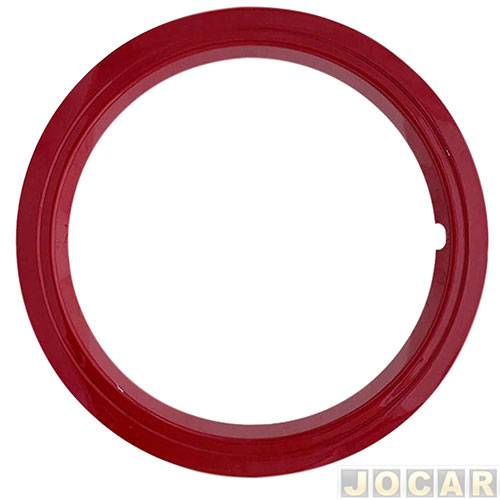 Aro para rodas - NK Brasil - aro 13 - de plástico - de encaixe - vermelho - cada (unidade) - UN2618