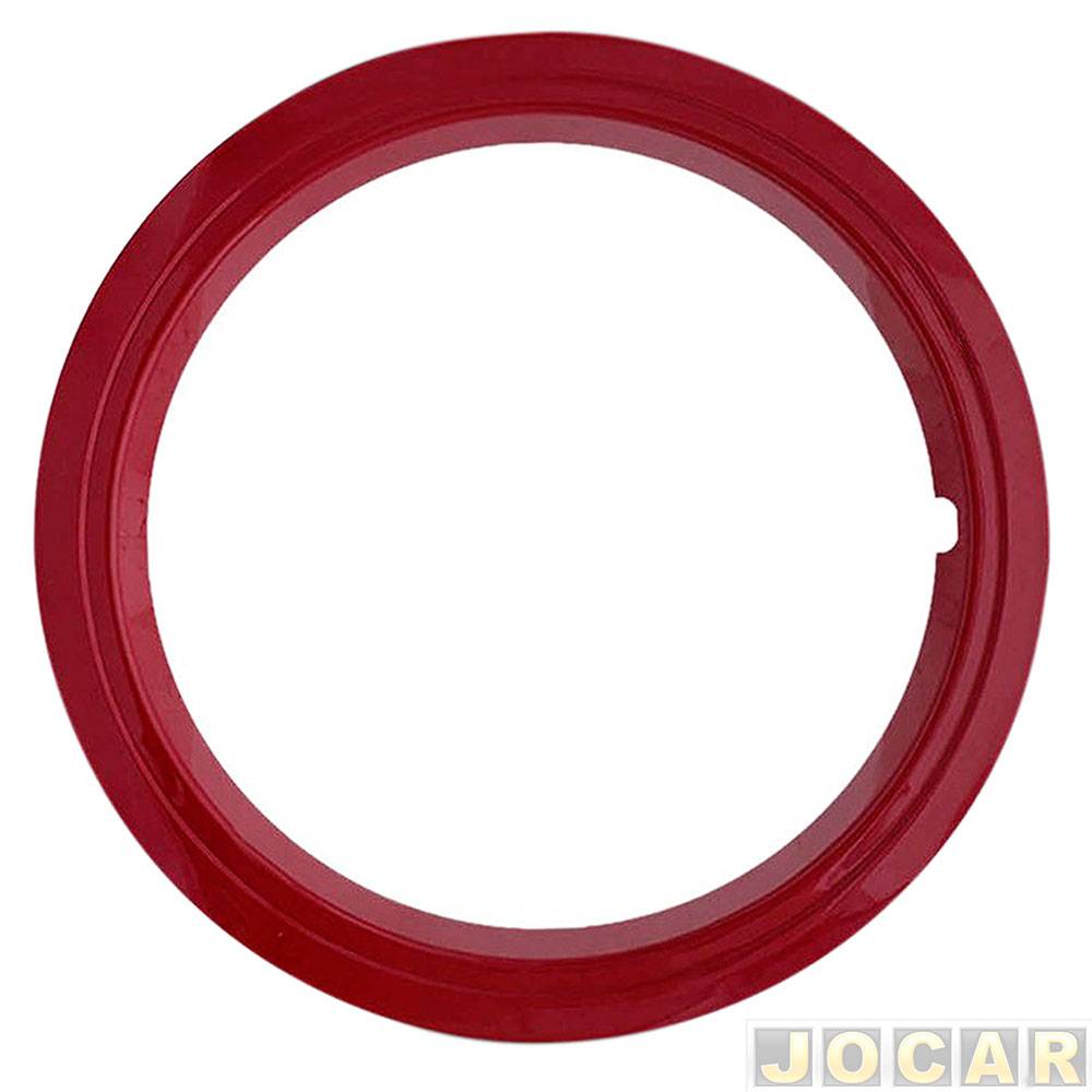 Aro para rodas - NK Brasil - aro 15 - de plástico - de encaixe - vermelho - cada (unidade) - UN2670