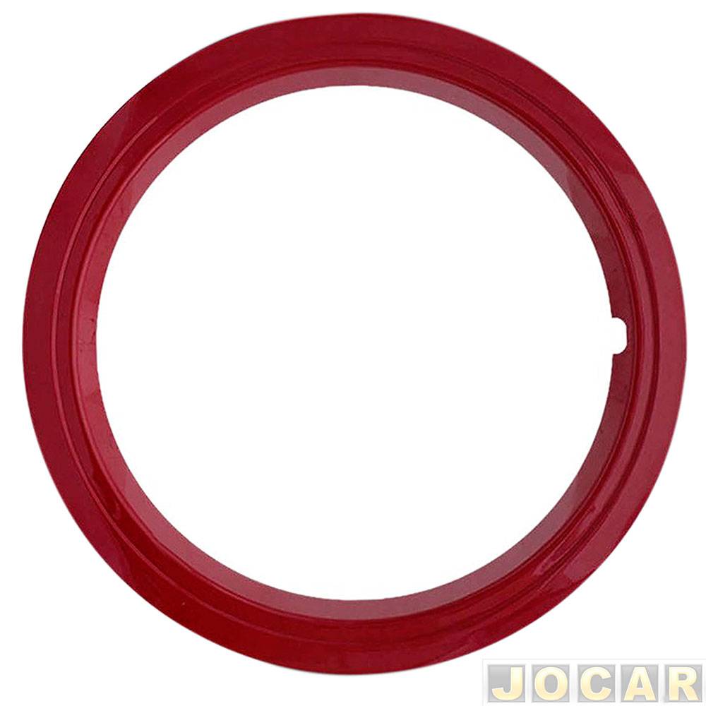 Aro para rodas - NK Brasil - aro 16 - de plástico - de encaixe - vermelho - cada (unidade) - UN2700
