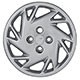 Calota aro 14 Fiat - Grid - Fiat Palio Hatch EX 1.0 mpi 2P de 1998 at 2000 - Palio 1996 at 2000 - cada (unidade) - 202CB-PTA-U