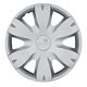 Calota aro 14 Renault - Grid - Renault Sandero Stepway Rip Curl 1.6 16V Hi-Flex de 2012 at 2014 - Logan/Sandero/Clio 2011 at 2013 - encaixe - cada (unidade) - 872AR-PTA-U