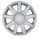 Calota aro 14 Renault - Grid - Renault Sandero Stepway Rip Curl 1.6 16V Hi-Flex de 2012 at 2014 - Logan/Sandero/Clio 2009 at 2011 - encaixe - cada (unidade) - 873AR-PTA-U