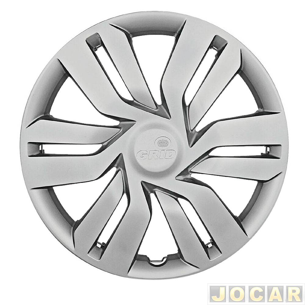 Calota aro 15 Honda - Grid - Fit/City 2015 até 2016 - encaixe - cada (unidade) - 120AR