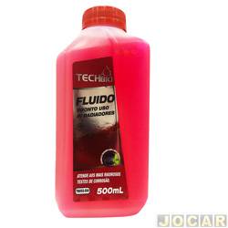 Aditivo para radiador - Techbio - 500mL - pronto uso - rosa - cada (unidade) - TB052-500