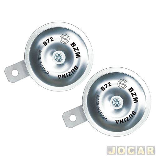 Buzina automotiva - BZM - Linha Ford - 12V - jogo - B72