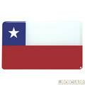 Emblema universal - Emblemax - Bandeiras - Chile - resinado - 45x27mm - kit c/4 - cada (unidade) - RP0410