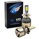 Kit lmpada LED do farol - R8 - HB3 - 12V - 6500k - 3000 lumens - kit - HB36500K