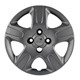 Calota aro 14 Fiat - Grid - Fiat Strada Cabine Simples Working 1.4 8V Flex 2P de 2013 at 2014 - Strada working 2013 at 2014 - fixada com parafuso cubo alto - grafite - cada (unidade) - 111CA-GFT-U