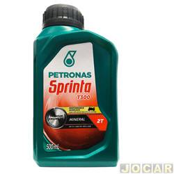 leo do motor - Petronas - moto - 2 tempos - Sprinta T300 - API TC - JASO FB - mineral - 500mL - cada (unidade) - 708045