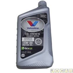 leo do motor - Valvoline - Advanced - SAE 5W-20 API SN/SM - sinttico - 946mL - cada (unidade) - 494.31.3