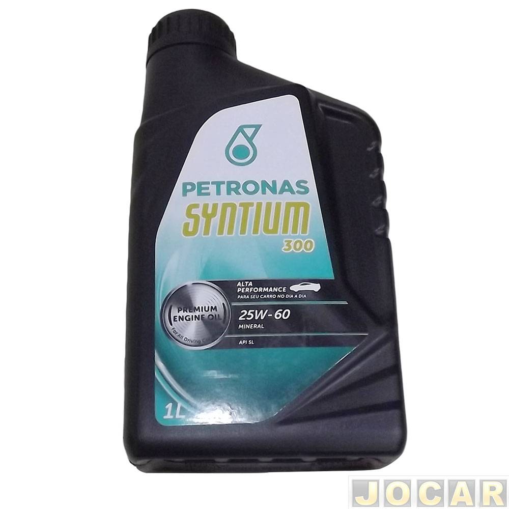 Óleo do motor - Petronas - Syntium 300 - SAE 25W-60 API SL - mineral - 1L - cada (unidade) - 708339
