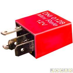 Rel auxiliar - DNI - mini - 4 terminais com resistor - sem suporte - 40A - cada (unidade) - 0128