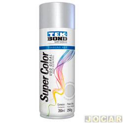 Tinta spray - Tekbond - cinza aluminio - 350ml/250g - cada (unidade) - 708545