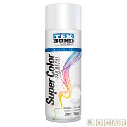 Tinta spray - Tekbond - branco fosco - 350ml/250g - cada (unidade) - 708546