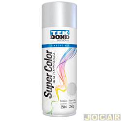 Tinta spray - Tekbond - cinza aluminio - alta temperatura - 350ml/250g - cada (unidade) - 708550
