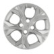 Calota aro 14 Chevrolet - Grid - Chevrolet Onix Hatch RS 1.0 Turbo 12V cmbio automtico Flex 4P de 2021 em diante - Onix 2021 em diante - cubo baixo - prata - cada (unidade) - 378CB-PTA-U