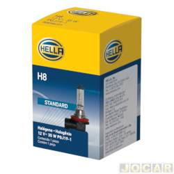 Lmpada do farol principal - Hella - H8 - 12V - 35W - para milha - cada (unidade) - H8