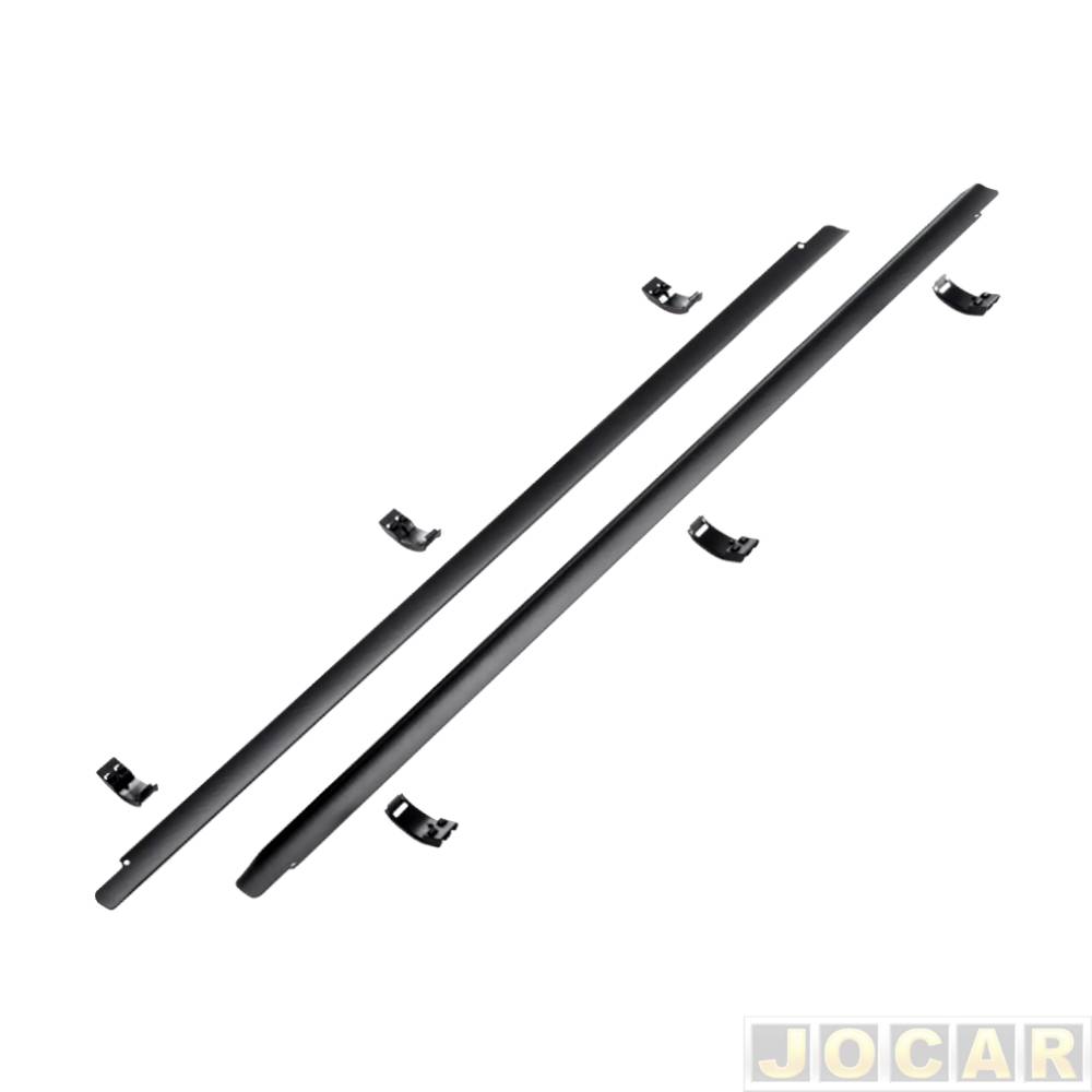 Estribo - Keko - RAM 2500 2016 em diante - My Road - 2065mm - defletor para estribo 2140/2280mm - preto - par - K832PR