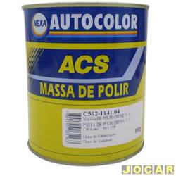 Massa de polir - autocolor ACS N*1 - 990 gramas - cada (unidade)